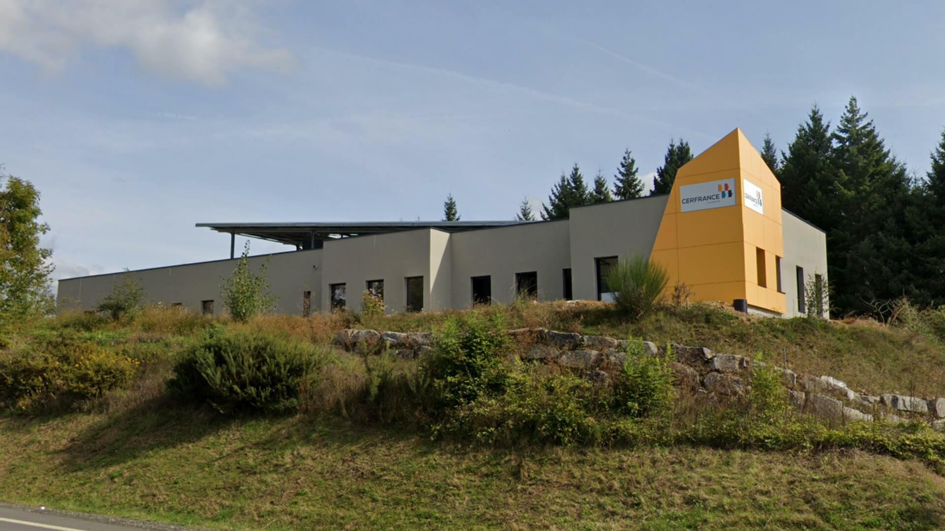 Devanture de l'agence de Cerfrance à Tulle